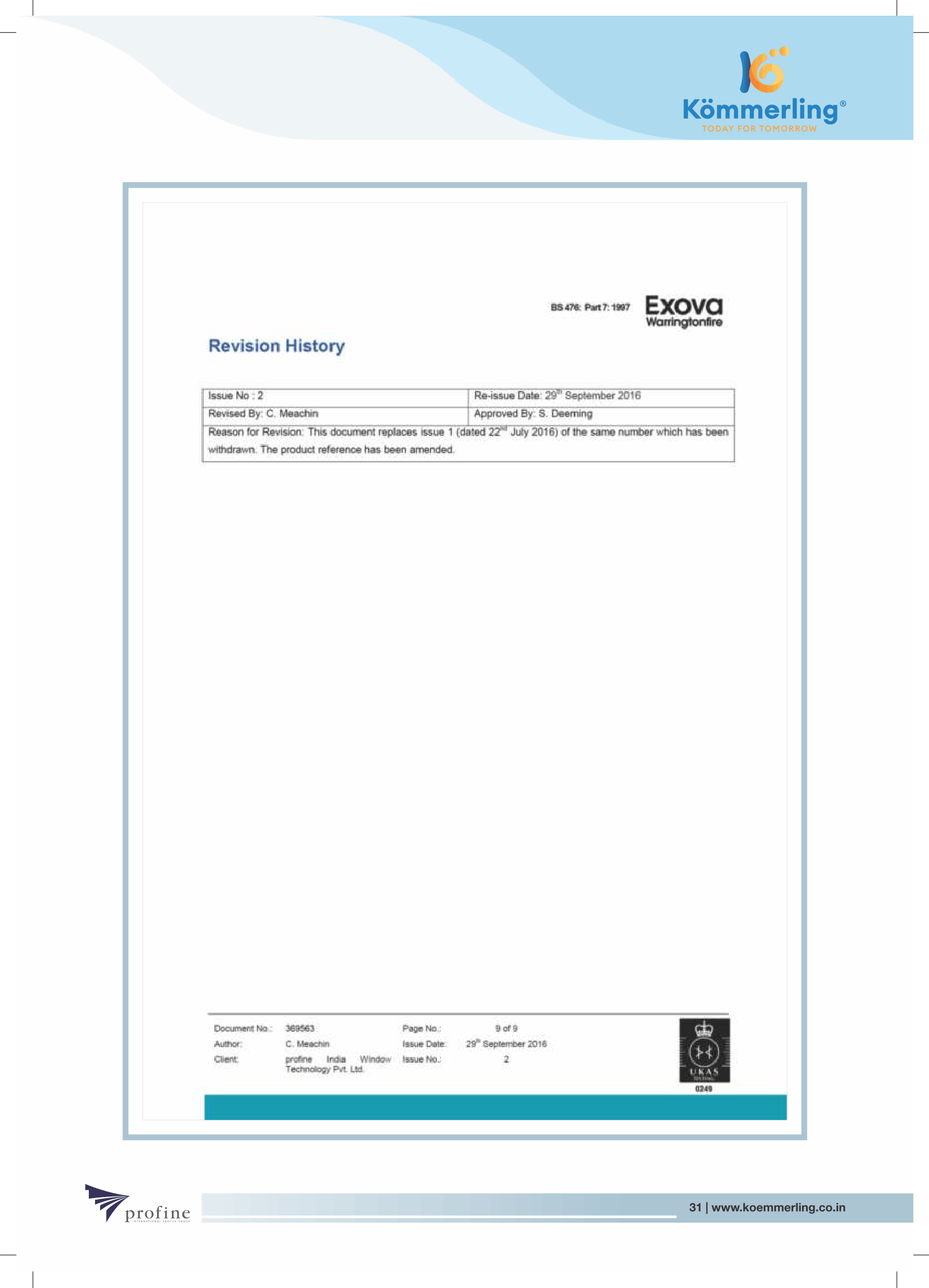 Certificate 31