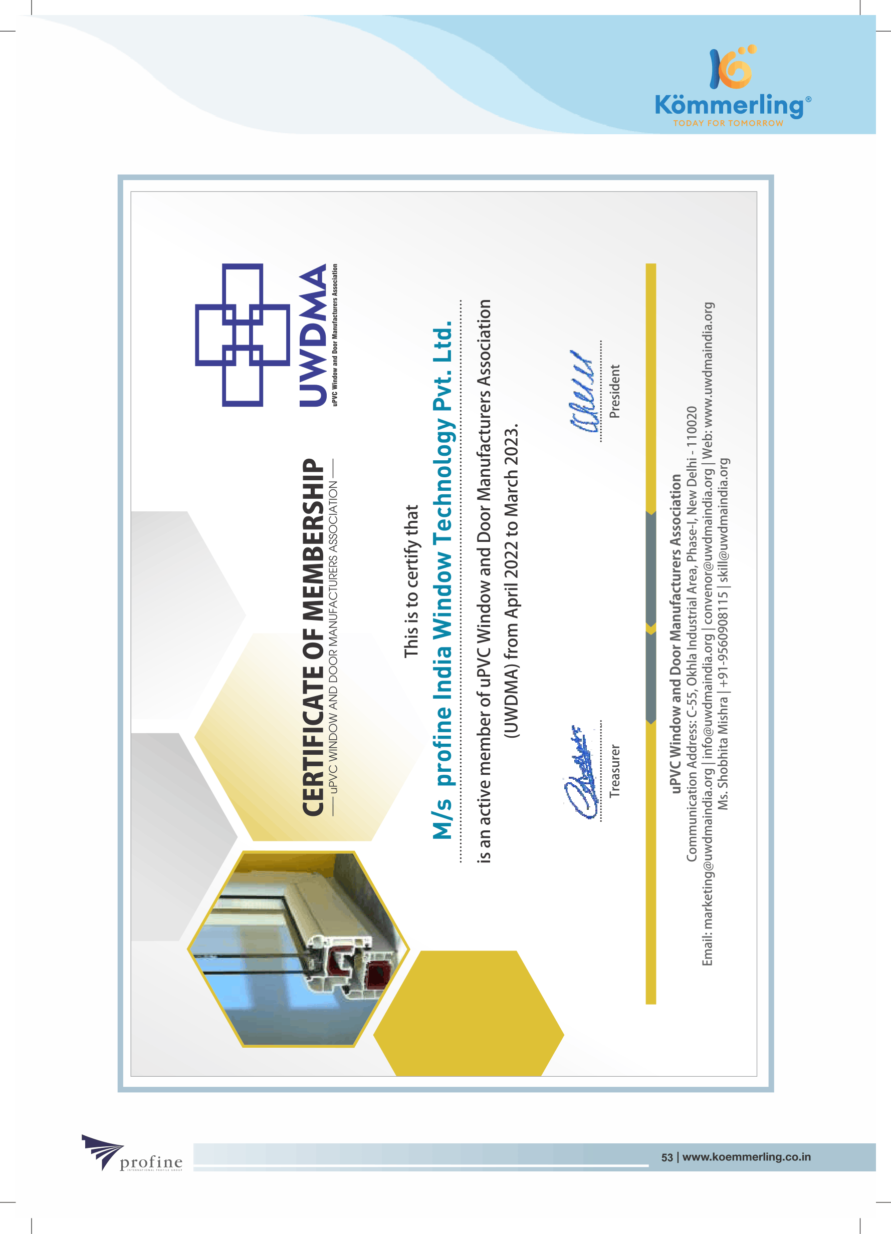 Certificate 53